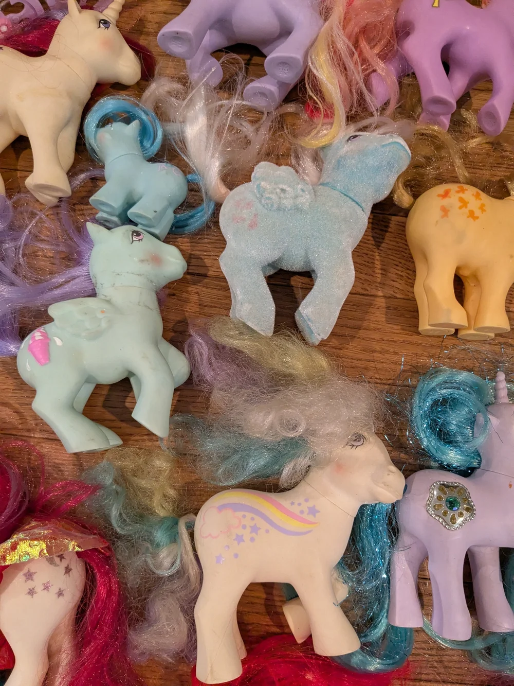 G1 My Little Pony Lot Of 18 Ponies